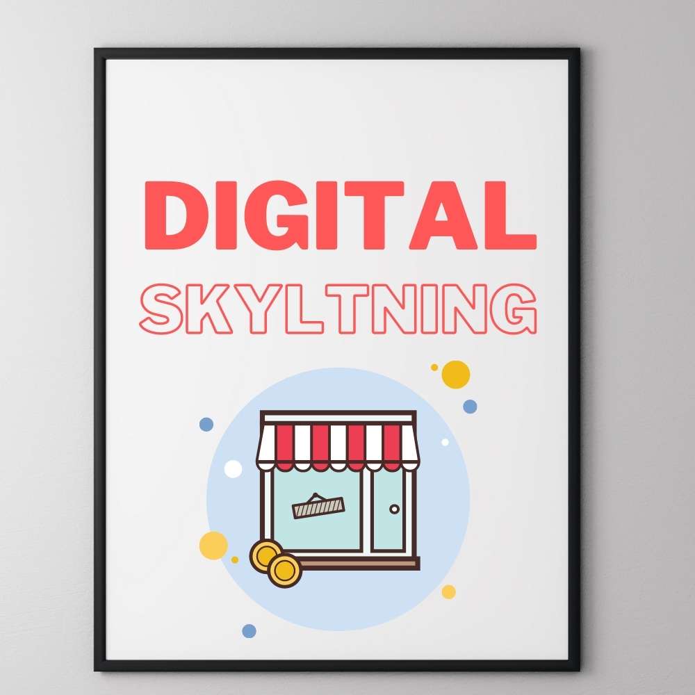 Så här fungerar digital skyltning